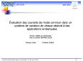 valuation des courants de mode commun dans un systme de variation de vitesse destin des applications