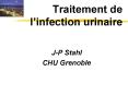 Traitement de linfection urinaire