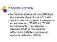 Placenta accreta