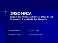 INSOMNIA Impact des Nuisances SOnores Maladies et Insomnies proximit des Aroports