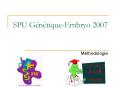 SPU GntiqueEmbryo 2007