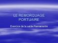 LE REMORQUAGE PORTUAIRE