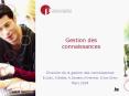 Gestion des connaissances