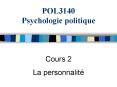 POL3140 Psychologie politique