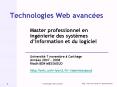 Master professionnel en ingnierie des systmes dinformation et du logiciel
