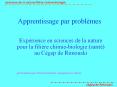 Apprentissage par probl