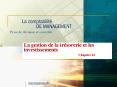 La gestion de la trsorerie et les investissements Chapitre 12