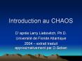Introduction au CHAOS