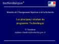 Ministre de lEnseignement Suprieur et de la Recherche