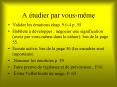 A tudier par vousmme
