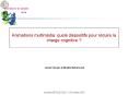 Animations multimdia: quels dispositifs pour rduire la charge cognitive