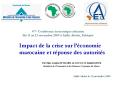 Impact de la crise sur lconomie marocaine et rponse des autorits