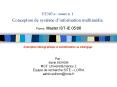 UE303'c : cours n1 Conception de systme dinformation multimdia