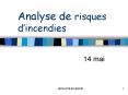 Analyse de risques dincendies