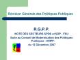 Rvision Gnrale des Politiques Publiques