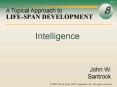 LIFESPAN DEVELOPMENT