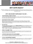 WHY ESPN RADIO