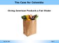 The Case for Colombia