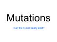Mutations