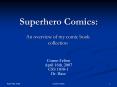 Superhero Comics: