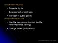 Law as facilitator of business: