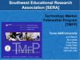 Southwest Educational Research Association SERA