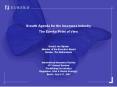 Growth Agenda for the Insurance Industry The Eureko Point of View