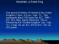Hezekiah, a Great King