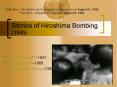 Stories of Hiroshima Bombing 1945