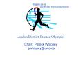 London District Science Olympics