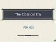 The Classical Era