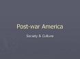 Postwar America