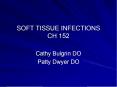 SOFT TISSUE INFECTIONS CH 152