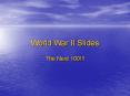 World War II Slides