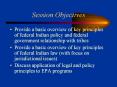 Session Objectives
