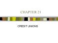 CREDIT UNIONS