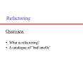Refactoring