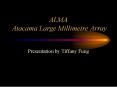 ALMA Atacama Large Millimetre Array