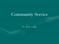 Community Service
