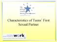 Characteristics of Teens