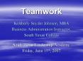 Teamwork