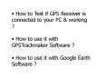 How to Test if GPS Receiver is connected to your PC