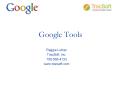 Google Tools