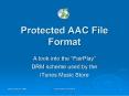Protected AAC File Format
