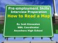 Preemployment Skills Interview Preparation How to Read a Map