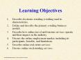 Learning Objectives