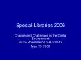 Special Libraries 2006