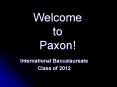 Welcome to Paxon