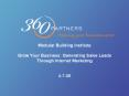 Modular Building Institute Grow Your Business: Generating Sales Leads Through Internet Marketing