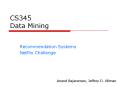 CS345 Data Mining